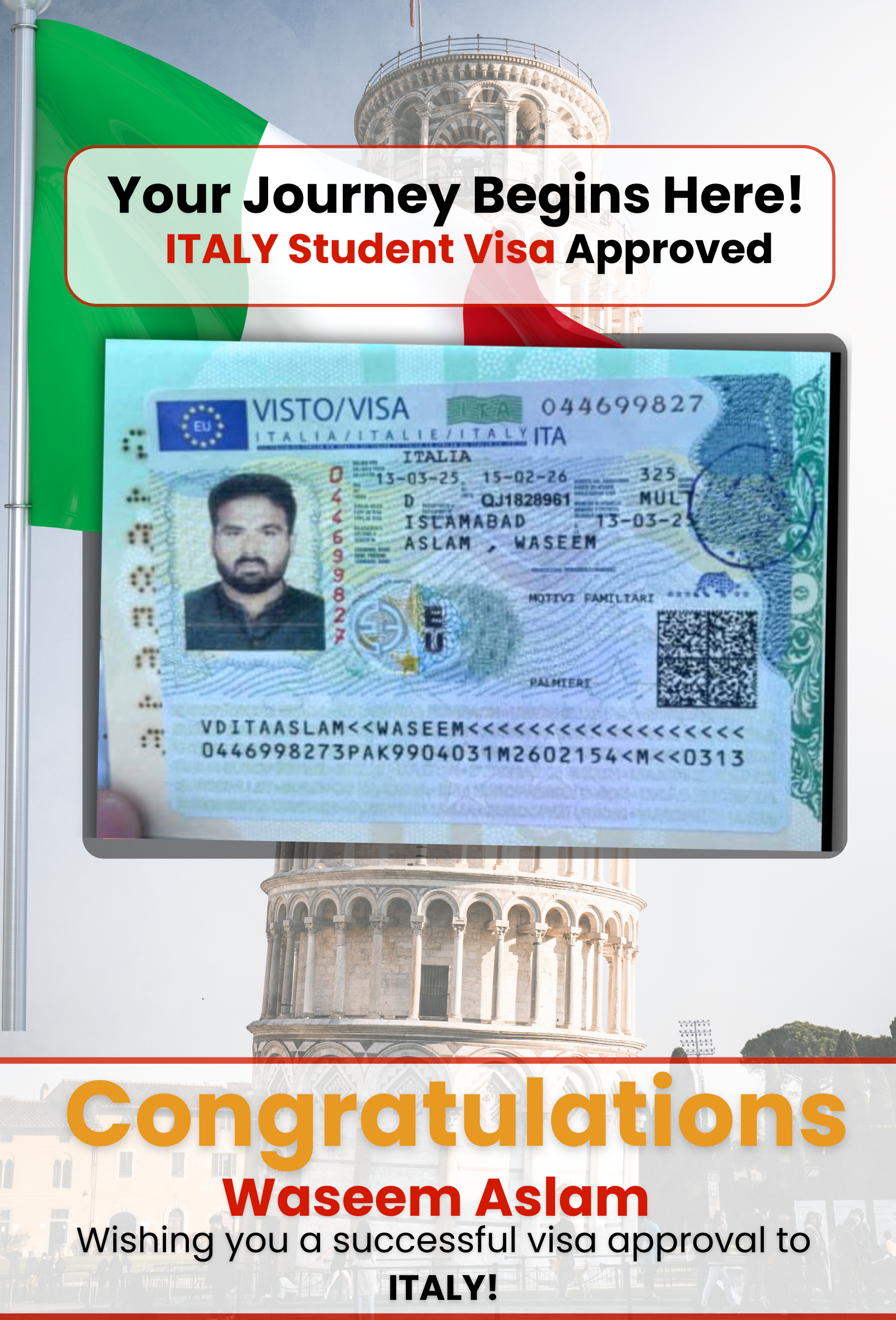 Italy Student Visa