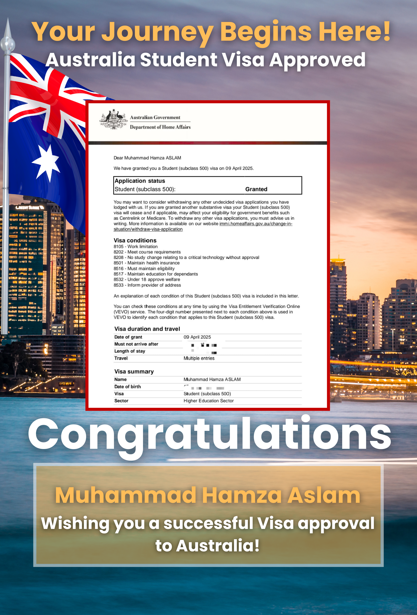 Australia Student Visa